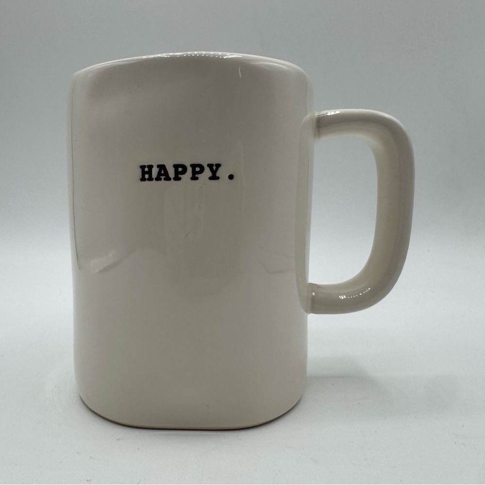 Rae Dunn Happy Typewriter Mug